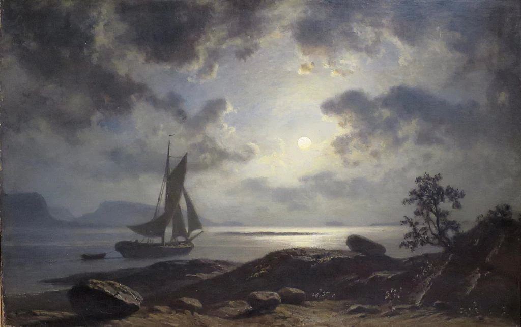 Chiaro di luna, 1869 - Art Museums of Bergen